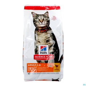 Packshot Science Plan Feline Adult Chicken 10kg