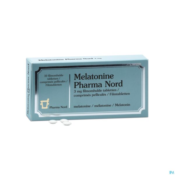 Productshot Melatonine Pharma Nord 3mg 10 Tabl