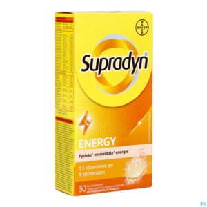 Packshot Supradyn Energy Bruistabletten 30 Nf Verv.3150257