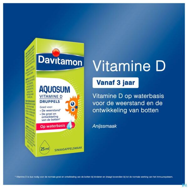 Lifestyle_image Davitamon Vitamin D Aquosum Druppels 25ml