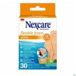 Packshot Nexcare 3m Flexible Foam Active Ha Pleist.gesn. 30