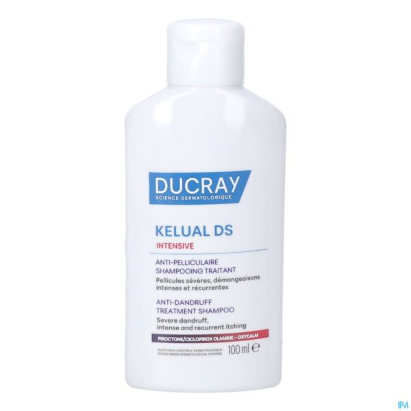 Productshot Ducray Kelual Ds Intensive Shampoo A/roos 100ml