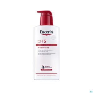 Packshot Eucerin Ph5 Waslotion + Pomp 400ml