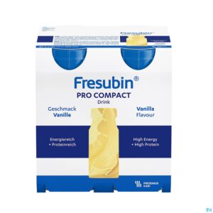 Packshot Fresubin Pro Compact Vanille 4x125ml