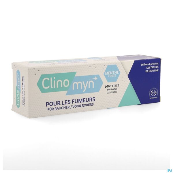Packshot Clinomyn Tandpasta A/vlek Rokers 75ml