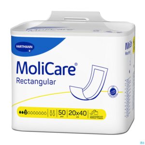 Packshot Molicare Rectangular 3d 20x40 50 P/s