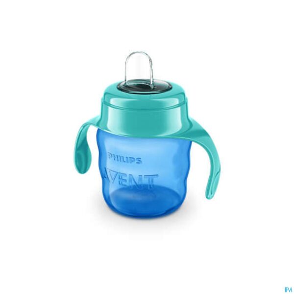Productshot Philips Avent Lekvrije Beker Blauw 200ml