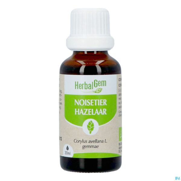 Productshot Herbalgem Hazelaar Bio 30ml