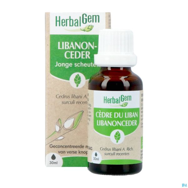Productshot Herbalgem Ceder Bio 30ml
