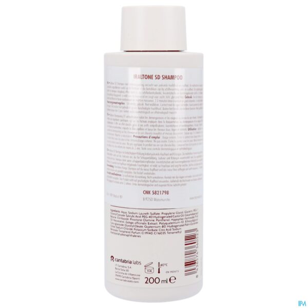 Packshot Iraltone Sd Shampoo Tube 200ml