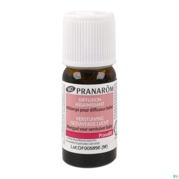 Productshot Pranarom Pranabb Gezuiverde Lucht Baby Verst. 10ml
