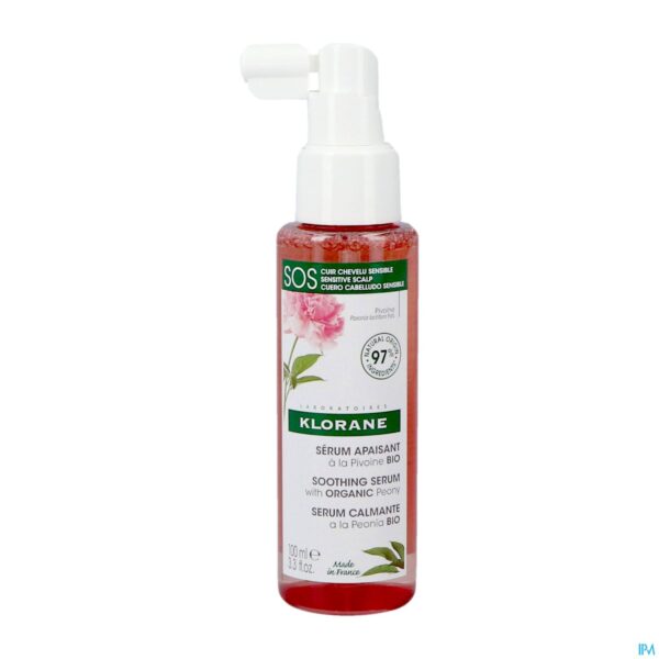 Productshot Klorane Capil. Sos Serum Pioenroos Bio 100ml