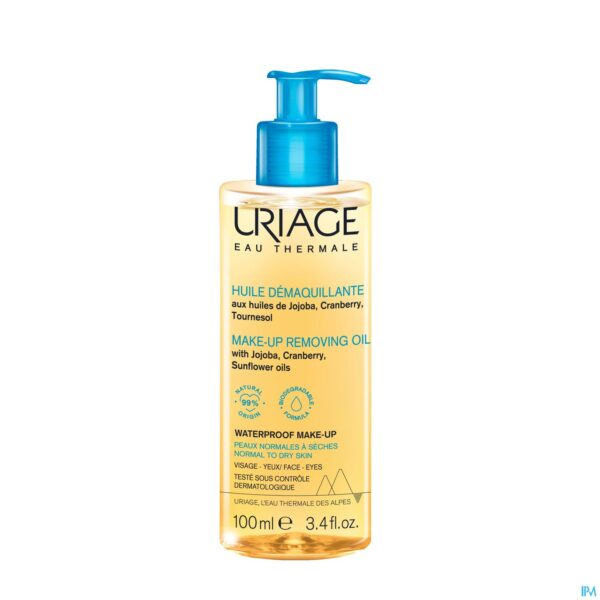 Packshot Uriage Huile Demaquillante 100ml