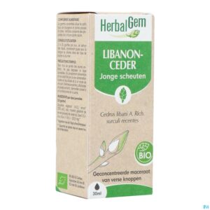 Packshot Herbalgem Ceder Bio 30ml