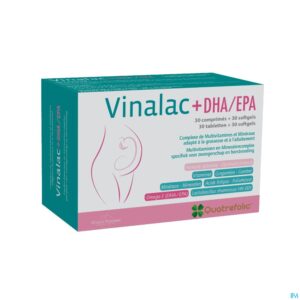 Packshot Vinalac Dha/epa Caps 30 + 30