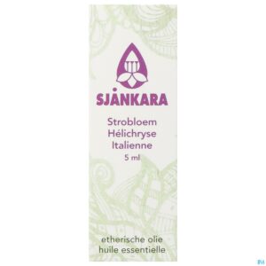 Packshot Sjankara Strobloem Ess. Olie Bio 5ml
