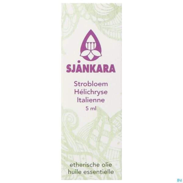Packshot Sjankara Strobloem Ess. Olie Bio 5ml