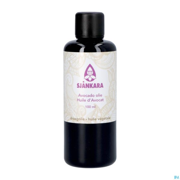 Productshot Sjankara Avocado Plant. Olie 100ml