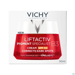 Packshot Vichy Liftactiv Pigment Spec.b3 Spf50 Dagreme 50ml