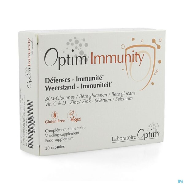 Packshot Optim Immunity Caps 30
