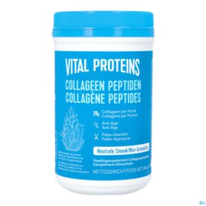 Packshot Vital Proteins Collagen Peptides Pot 284g