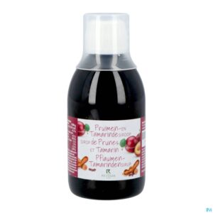 Packshot Pruimen&tamarindesiroop 250ml Revogan
