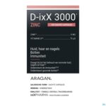 Packshot D-ixx 3000 Zinc Softcaps 120