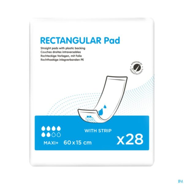 Packshot Rectangular Pad 60x15 Pe+s 28