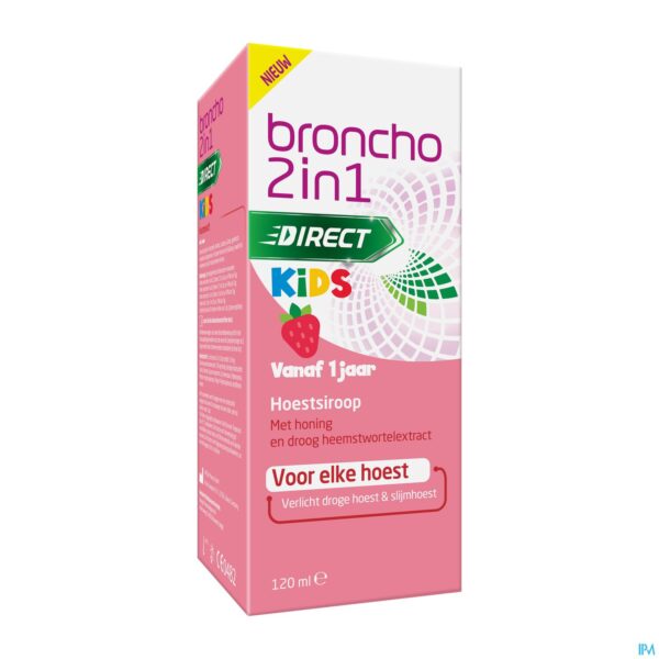 Packshot Broncho 2in1 Kids Cough Syrup 120ml