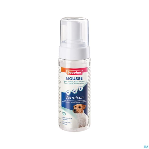 Packshot Beaphar Vermicon Mousse Hond 150ml