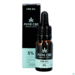 Productshot Pure Cbd 2,5% Cbg 5% Oil 10ml