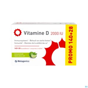 Packshot Vitamine D 2000iu Kauwtabl 140+28 Metagenics