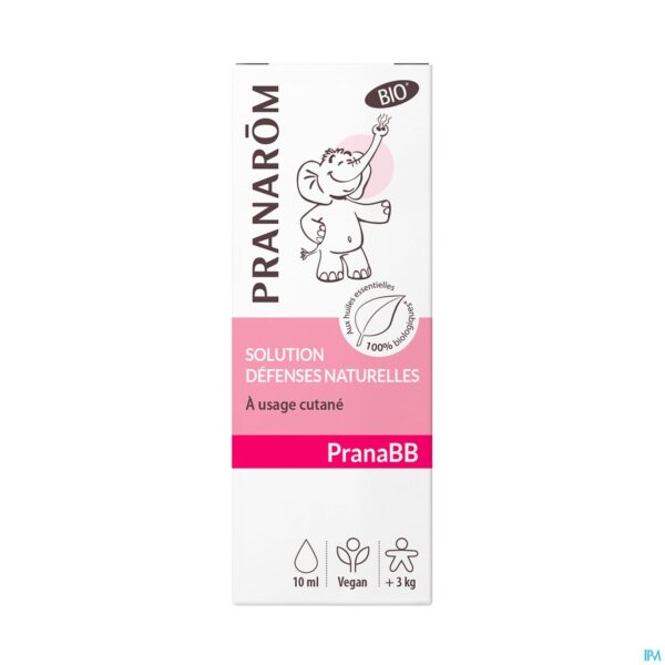 Packshot Pranarom Pranabb Bio Opl Nat. Weerstand 10ml