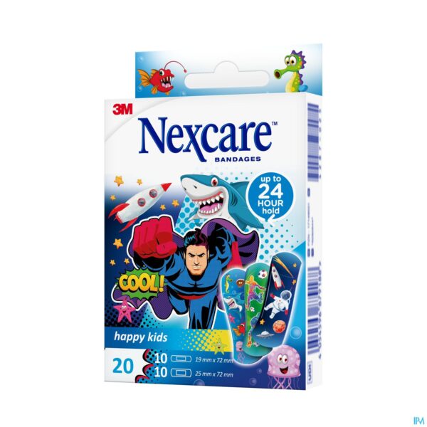 Packshot Nexcare Happy Kids Boys 20