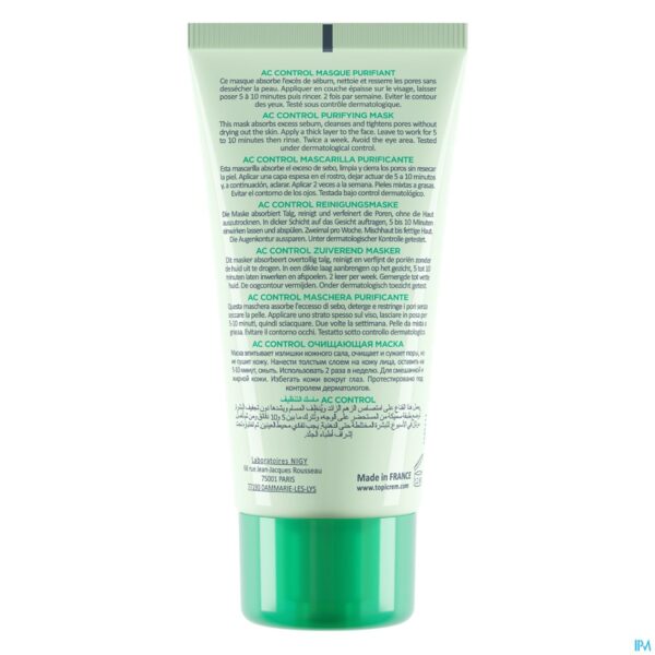 Packshot Topicrem Ac Zuiverend Masker 50ml