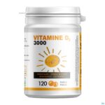 Packshot Soria Vitamine D 3000iu Parels 120