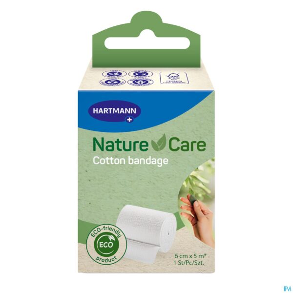 Packshot Nature Care Katoen Zwachtel 6cmx5m Rol 1 Packshot Nature Care Katoen Zwachtel 6cmx5m Rol 1