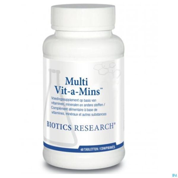Packshot Multi Vit-a-mins Tabl 60