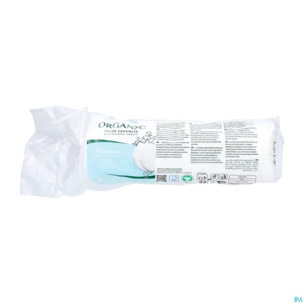 Packshot Organyc Wattenschijfjes 70