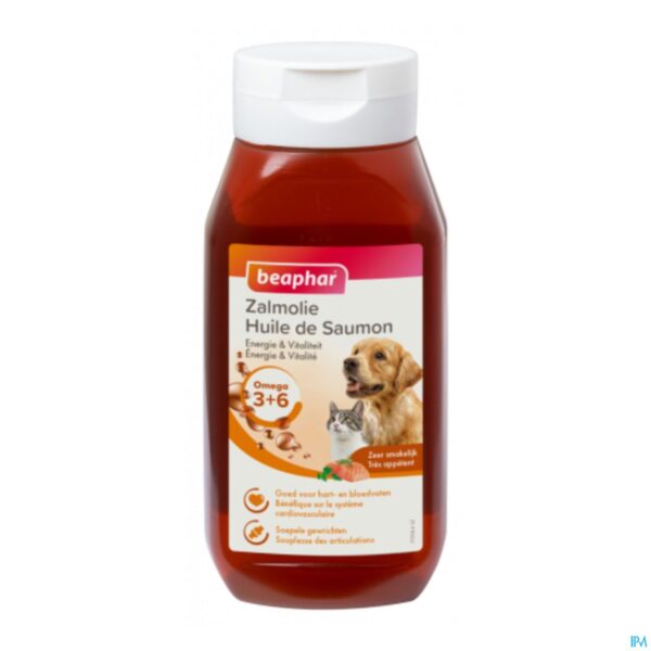 Packshot Beaphar Zalmolie 430ml