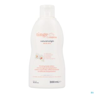 Packshot Tinge Moms Verstevigende Bodylotion 300ml