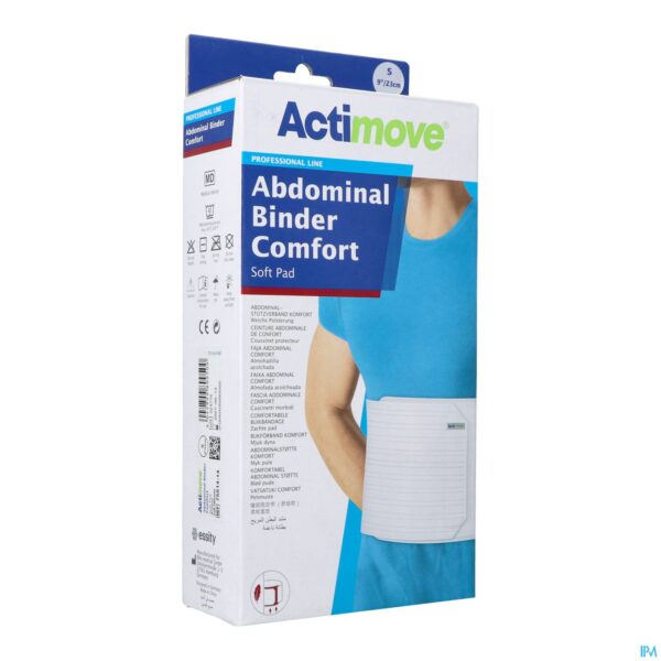 Packshot Actimove Abdominal Binder Comfort 23cm S 1
