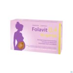 Packshot Folavit 0,4mg Essential Tabl 90 + Caps 90 Nf