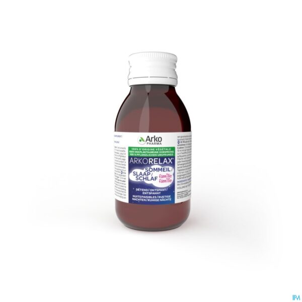 Productshot Arkorelax Slaap Familie Siroop 100ml