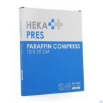 Packshot Heka Zalfkompres Steriel 10x10cm 10