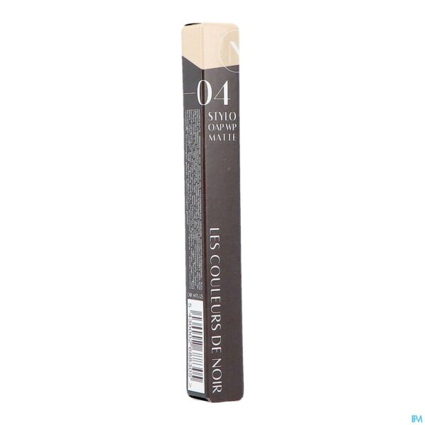 Packshot Couleurs De Noir Stylo Oap Wtp Mat 04 B. Taupe Packshot Couleurs De Noir Stylo Oap Wtp Mat 04 B. Taupe