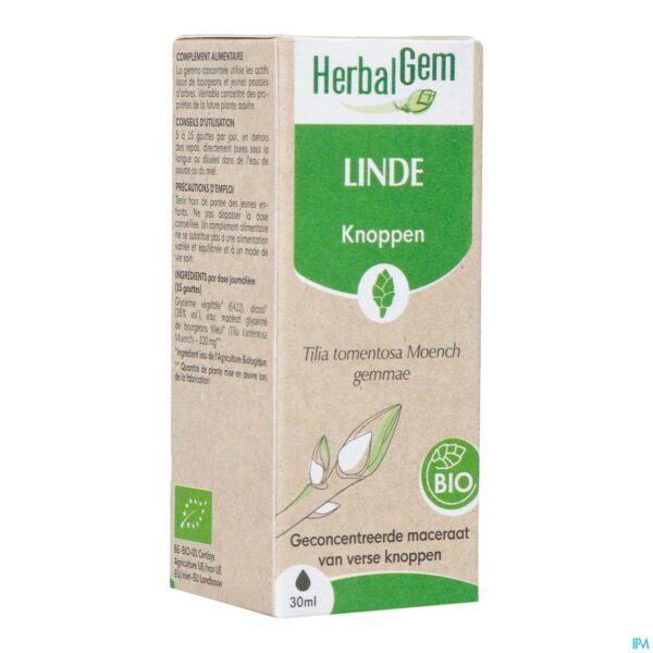 Packshot Herbalgem Linde Bio 30ml