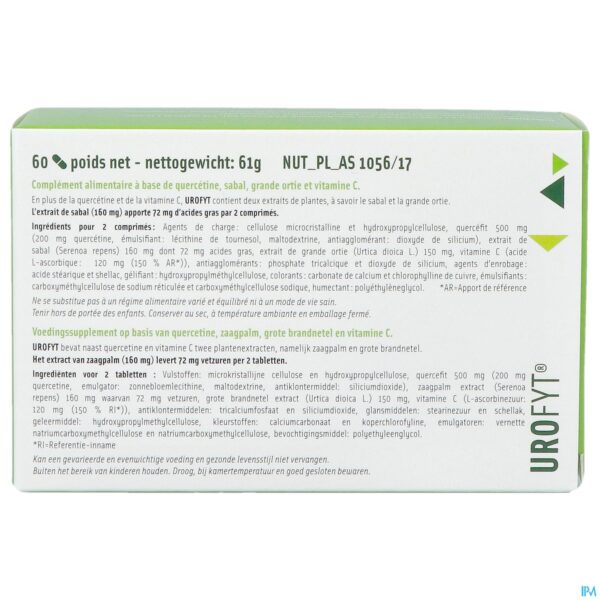 Packshot Urofyt Tabl 60 Nf