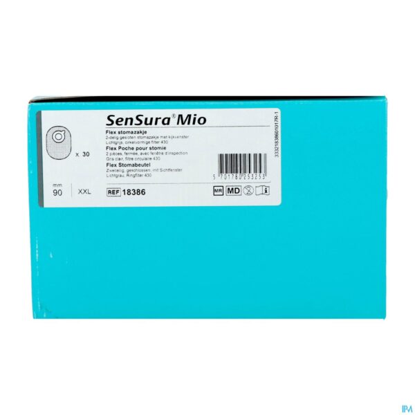 Packshot Sensura Mio Flex 2d g/z Xl Opaak 90mm 30 18386