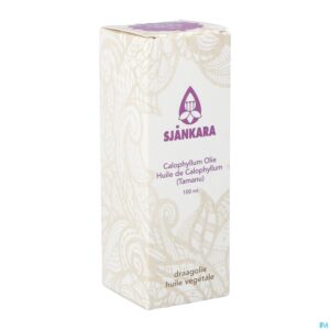 Packshot Sjankara Calophyllum Plant. Olie Bio 100ml